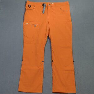 Alpine Parrot Pants Women's 20 (estimated) Fits 42x32 Orange Ponderosa Outdoor
